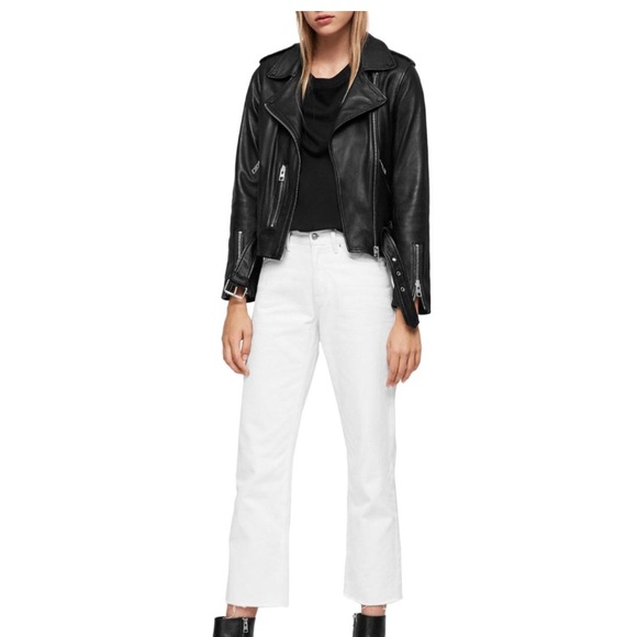 Black leather jacket - Picture 2 of 7